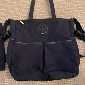 Tory Burch Stacked Logo Billy Baby Bag Diaper Bag